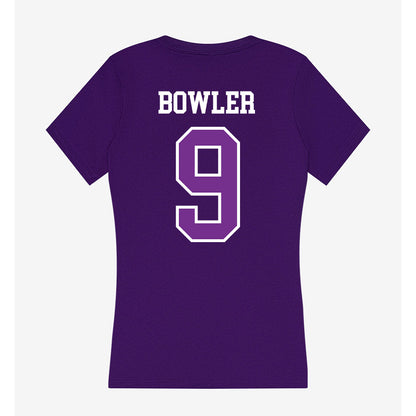 Mount Union - NCAA Men's Volleyball : Michael Bowler - Women's V-Neck T-Shirt-1