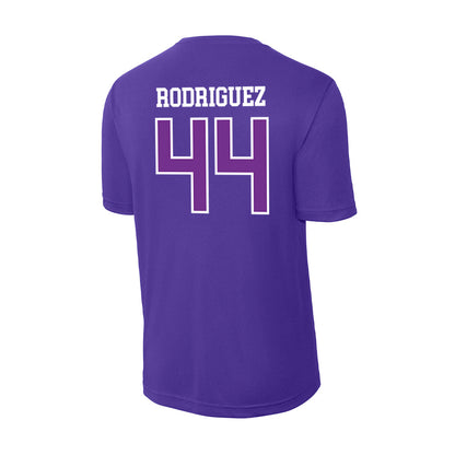 Mount Union - NCAA Men's Basketball : Darius Rodriguez - Activewear T-Shirt-1