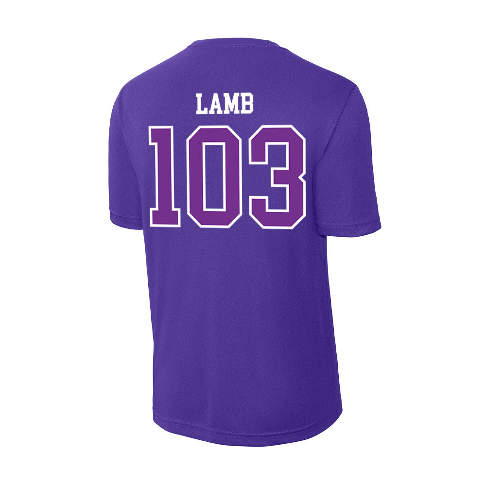 Mount Union - NCAA Wrestling : Kyler Lamb - Activewear T-Shirt-1