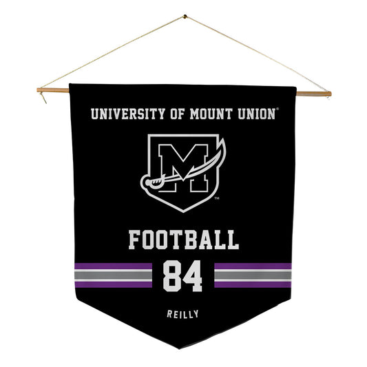 Mount Union - NCAA Football : Mikey Reilly - Pennant - 18" x 21"-0