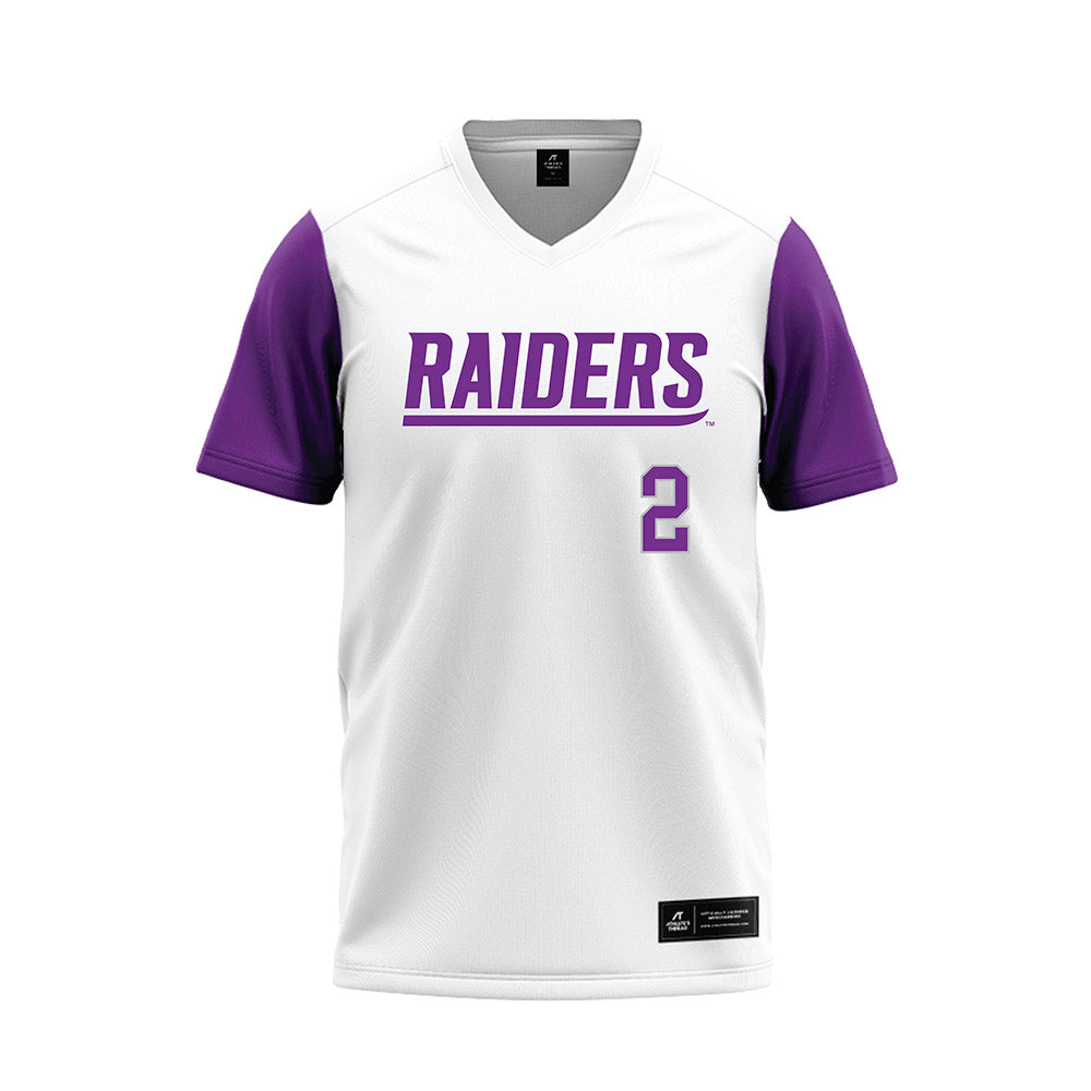Mount Union - NCAA Baseball : TJ Pickett - White Baseball Jersey-0