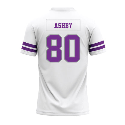 Mount Union - NCAA Football : Mason Ashby - White Premium Football Jersey-1