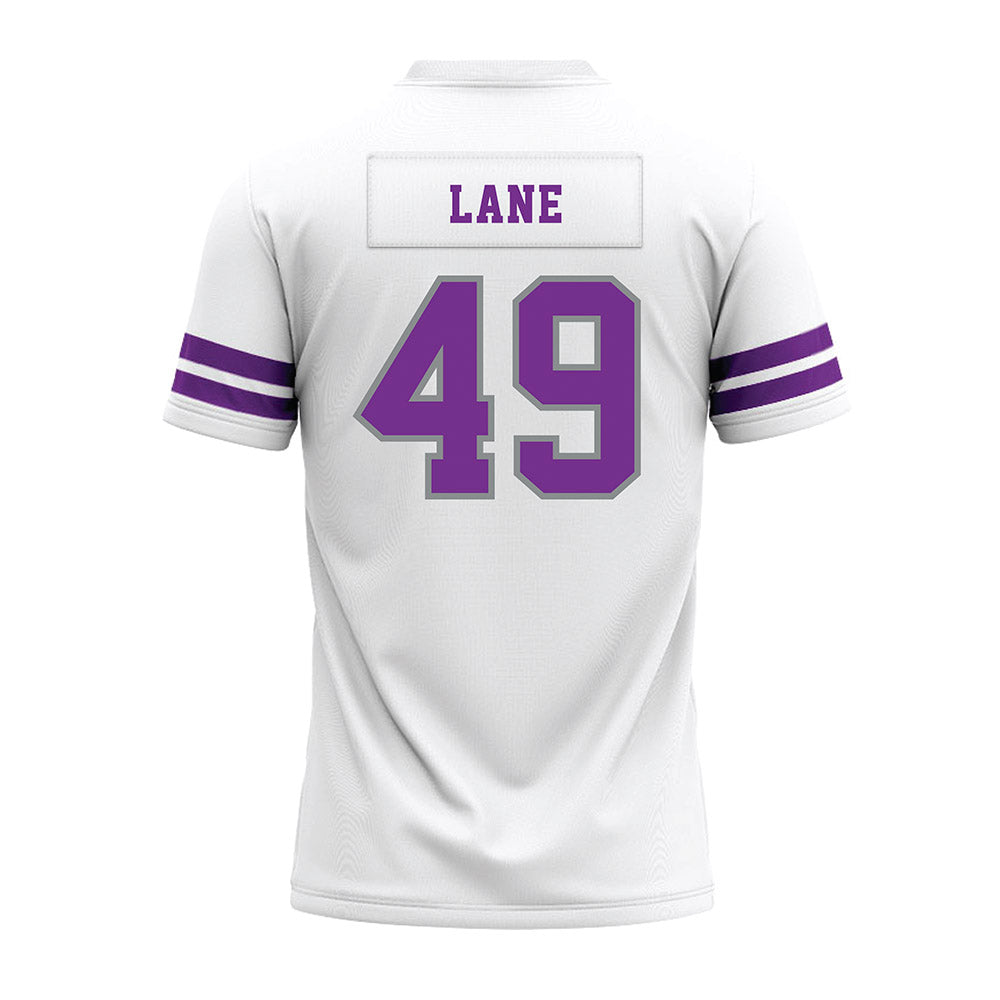 Mount Union - NCAA Football : Jaxon Lane - White Premium Football Jersey-1