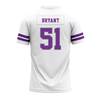 Mount Union - NCAA Football : Tylen Bryant - White Premium Football Jersey-1