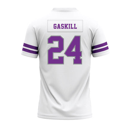 Mount Union - NCAA Football : Jackson Gaskill - White Premium Football Jersey-1
