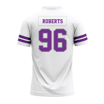 Mount Union - NCAA Football : Zavion Roberts - White Premium Football Jersey-1