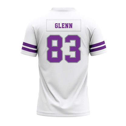 Mount Union - NCAA Football : Christian Glenn - White Premium Football Jersey-1