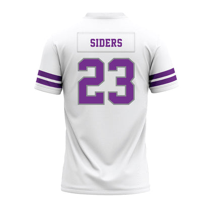Mount Union - NCAA Football : Greyson Siders - White Premium Football Jersey-1