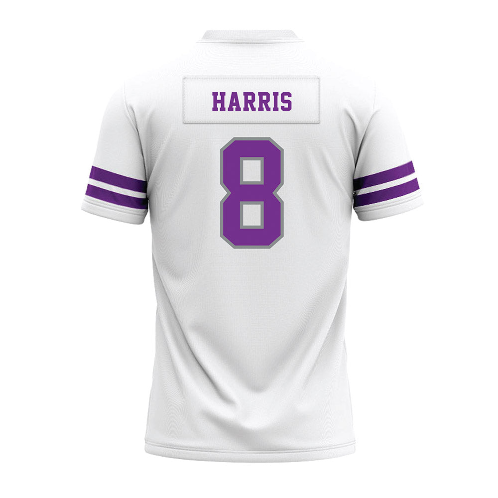 Mount Union - NCAA Football : Jackson Ray Harris - White Premium Football Jersey-1
