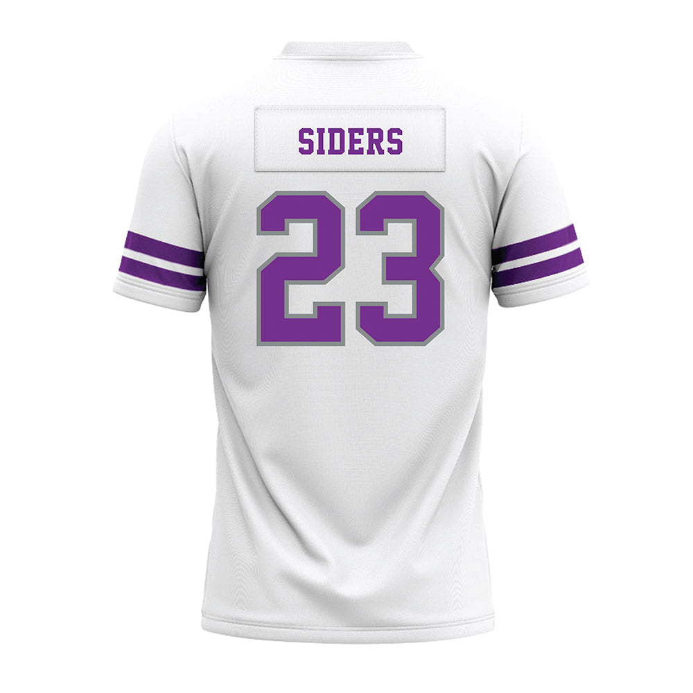 Mount Union - NCAA Football : Greyson Siders - White Premium Football Jersey-1