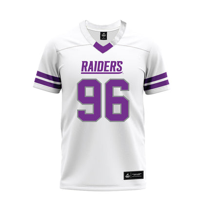 Mount Union - NCAA Football : Zavion Roberts - White Premium Football Jersey-0