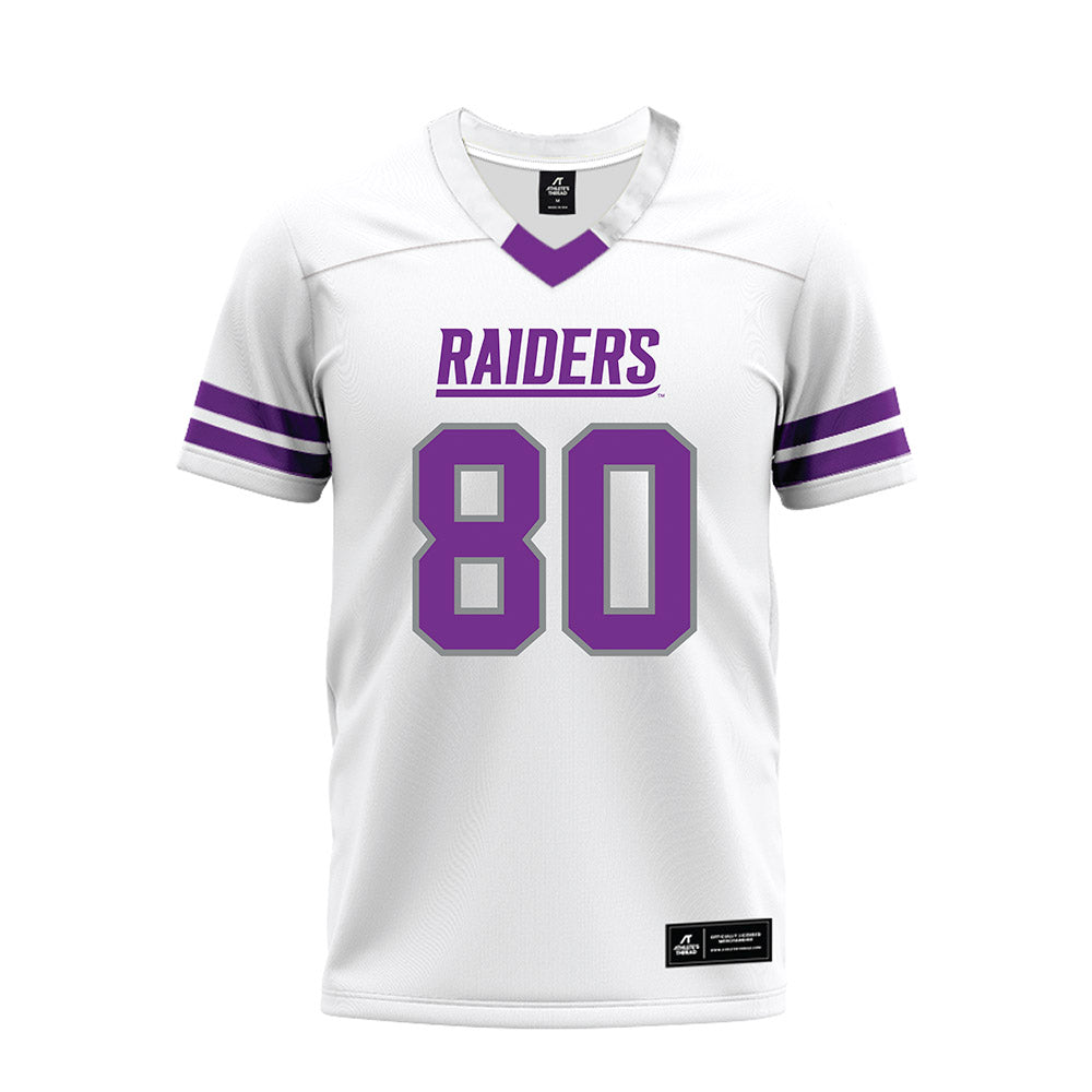 Mount Union - NCAA Football : Mason Ashby - White Premium Football Jersey-0