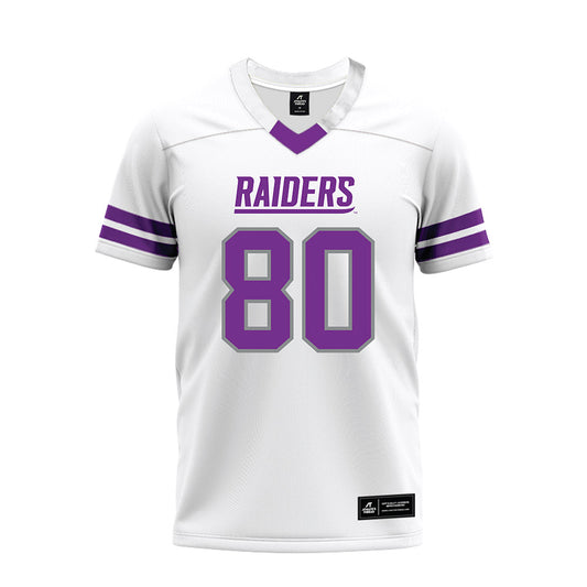 Mount Union - NCAA Football : Mason Ashby - White Premium Football Jersey-0