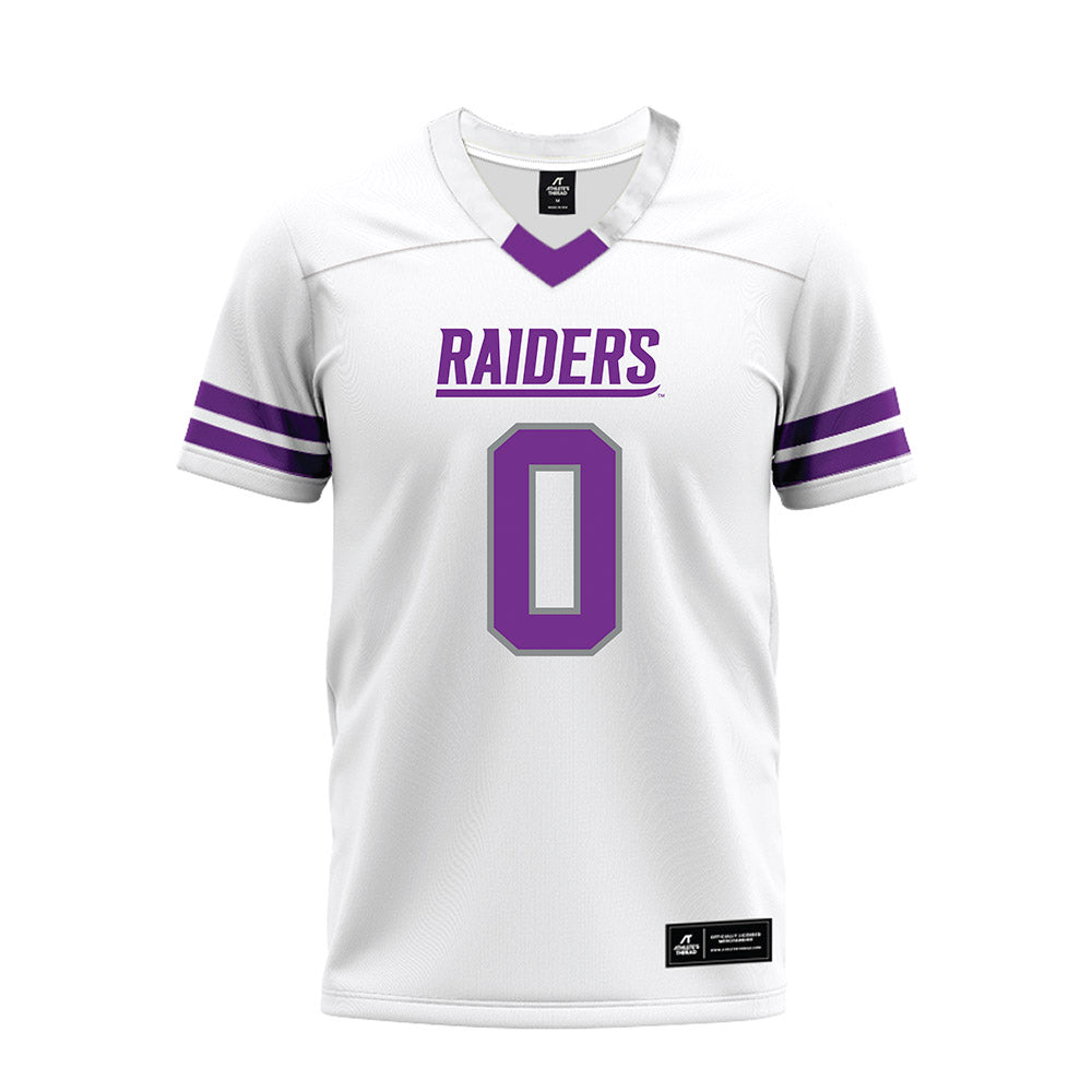 Mount Union - NCAA Football : Davion Grant - White Premium Football Jersey-0