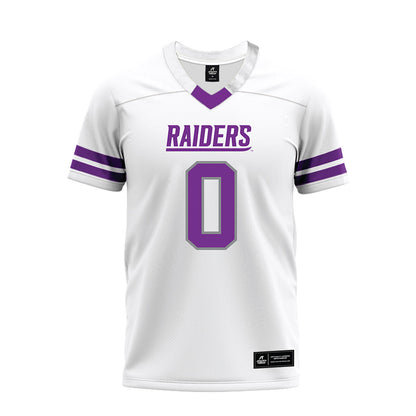 Mount Union - NCAA Football : Davion Grant - White Premium Football Jersey-0