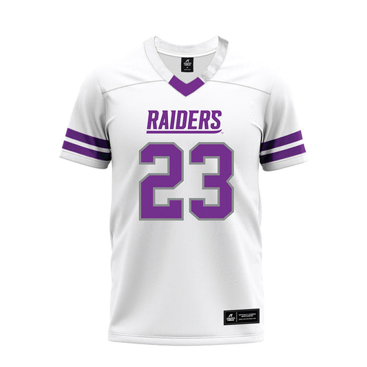 Mount Union - NCAA Football : Greyson Siders - White Premium Football Jersey-0