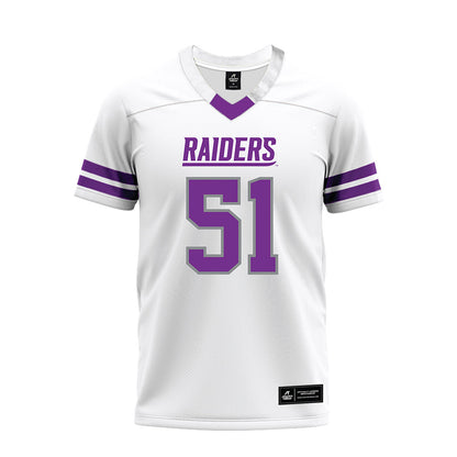 Mount Union - NCAA Football : Tylen Bryant - White Premium Football Jersey-0