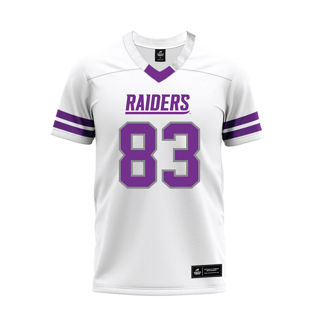 Mount Union - NCAA Football : Christian Glenn - White Premium Football Jersey-0