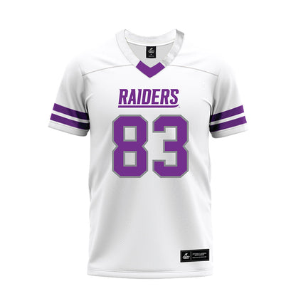 Mount Union - NCAA Football : Christian Glenn - White Premium Football Jersey-0