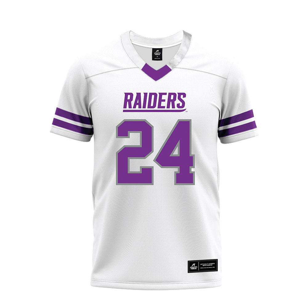 Mount Union - NCAA Football : Jackson Gaskill - White Premium Football Jersey-0