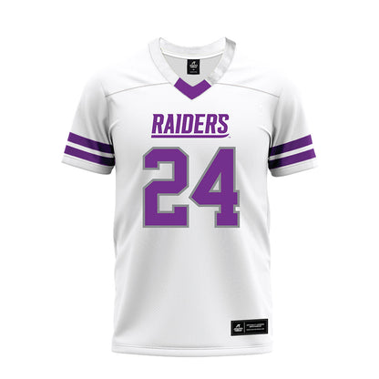 Mount Union - NCAA Football : Jackson Gaskill - White Premium Football Jersey-0