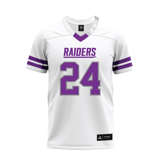 Mount Union - NCAA Football : Jackson Gaskill - White Premium Football Jersey-0