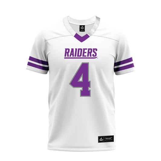 Mount Union - NCAA Football : Jacob Cockrell - White Premium Football Jersey-0