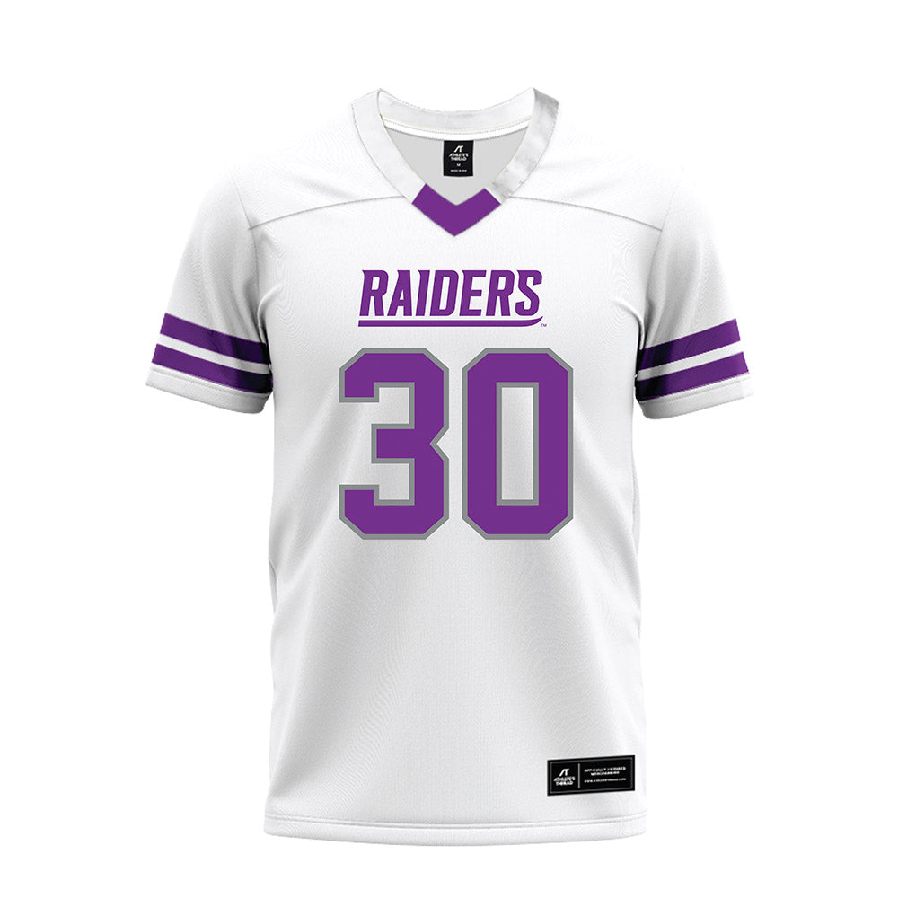 Mount Union - NCAA Football : Keenan Cruz - White Premium Football Jersey-0