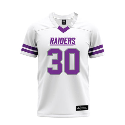 Mount Union - NCAA Football : Keenan Cruz - White Premium Football Jersey-0
