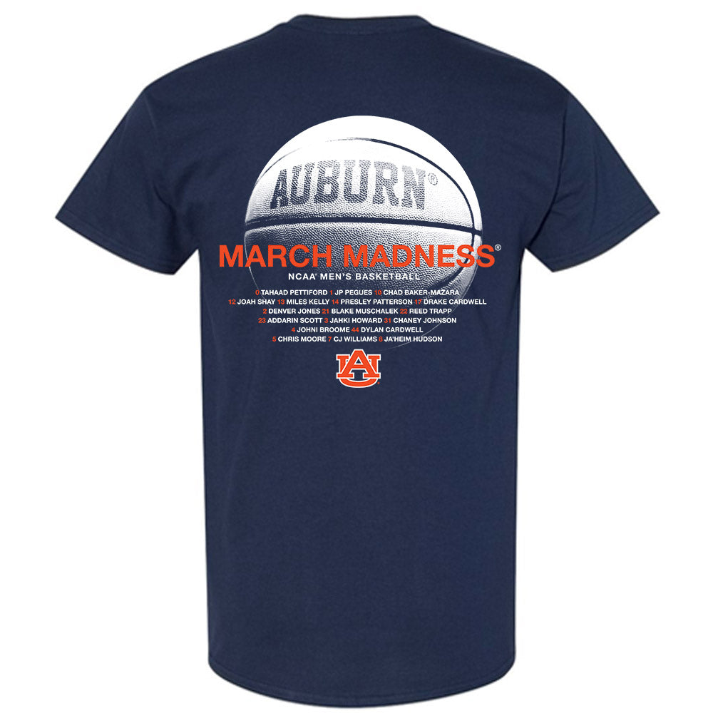 Auburn - NCAA Men's Basketball : - T-Shirt-1
