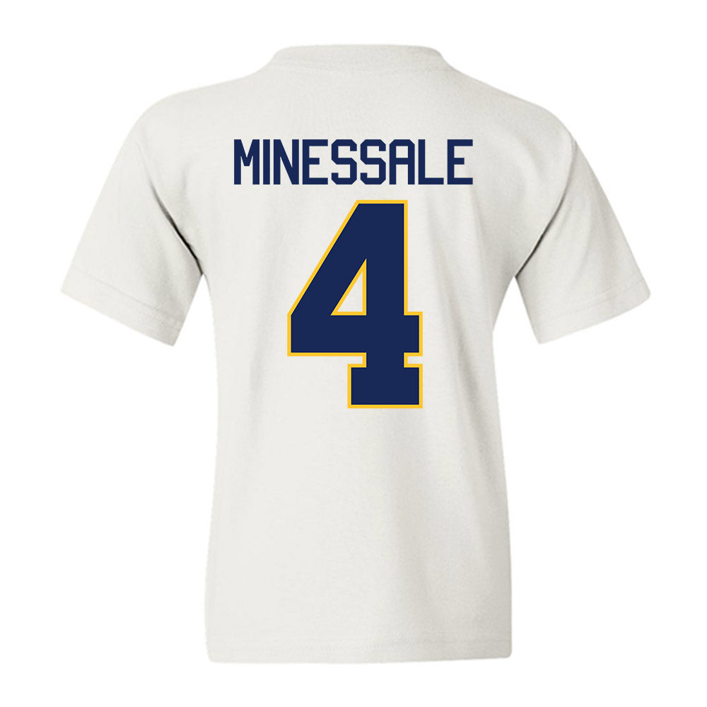 Marquette - NCAA Men's Basketball : Nolan Minessale - NCAA® March Madness® 2025 Shersey Youth T-Shirt-1