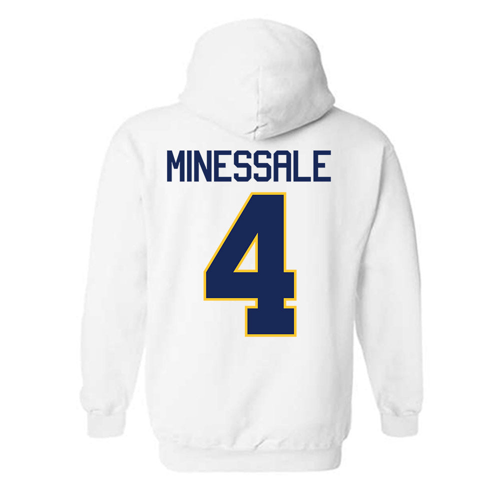 Marquette - NCAA Men's Basketball : Nolan Minessale - NCAA® March Madness® 2025 Shersey Hooded Sweatshirt-1