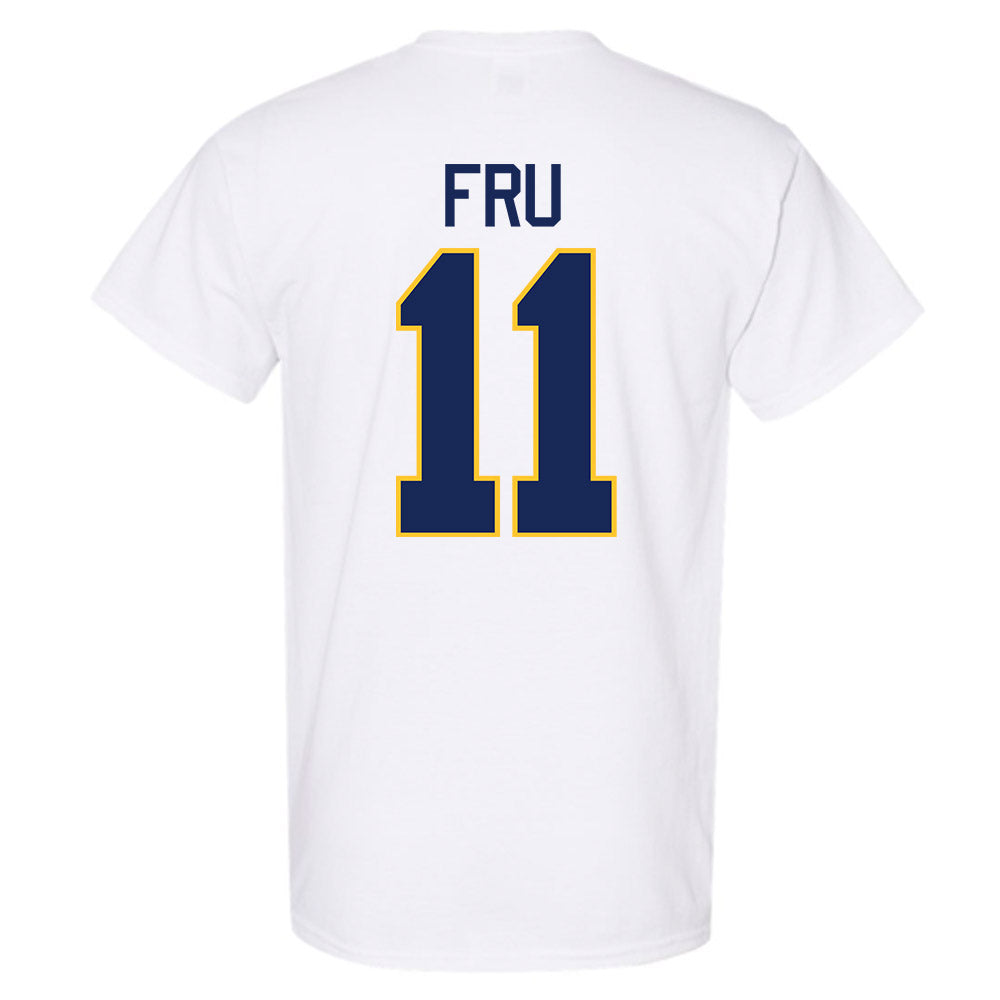 Marquette - NCAA Men's Basketball : Sananda Fru - NCAA® March Madness® 2025 Shersey T-Shirt-1