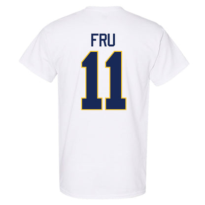 Marquette - NCAA Men's Basketball : Sananda Fru - NCAA® March Madness® 2025 Shersey T-Shirt-1