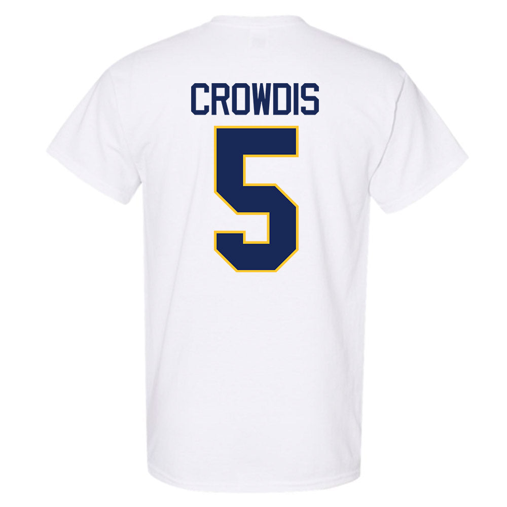 Marquette - NCAA Men's Basketball : Colton Crowdis - NCAA® March Madness® 2025 Shersey T-Shirt-1