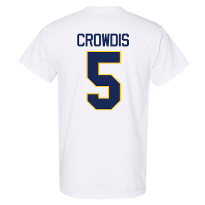 Marquette - NCAA Men's Basketball : Colton Crowdis - NCAA® March Madness® 2025 Shersey T-Shirt-1