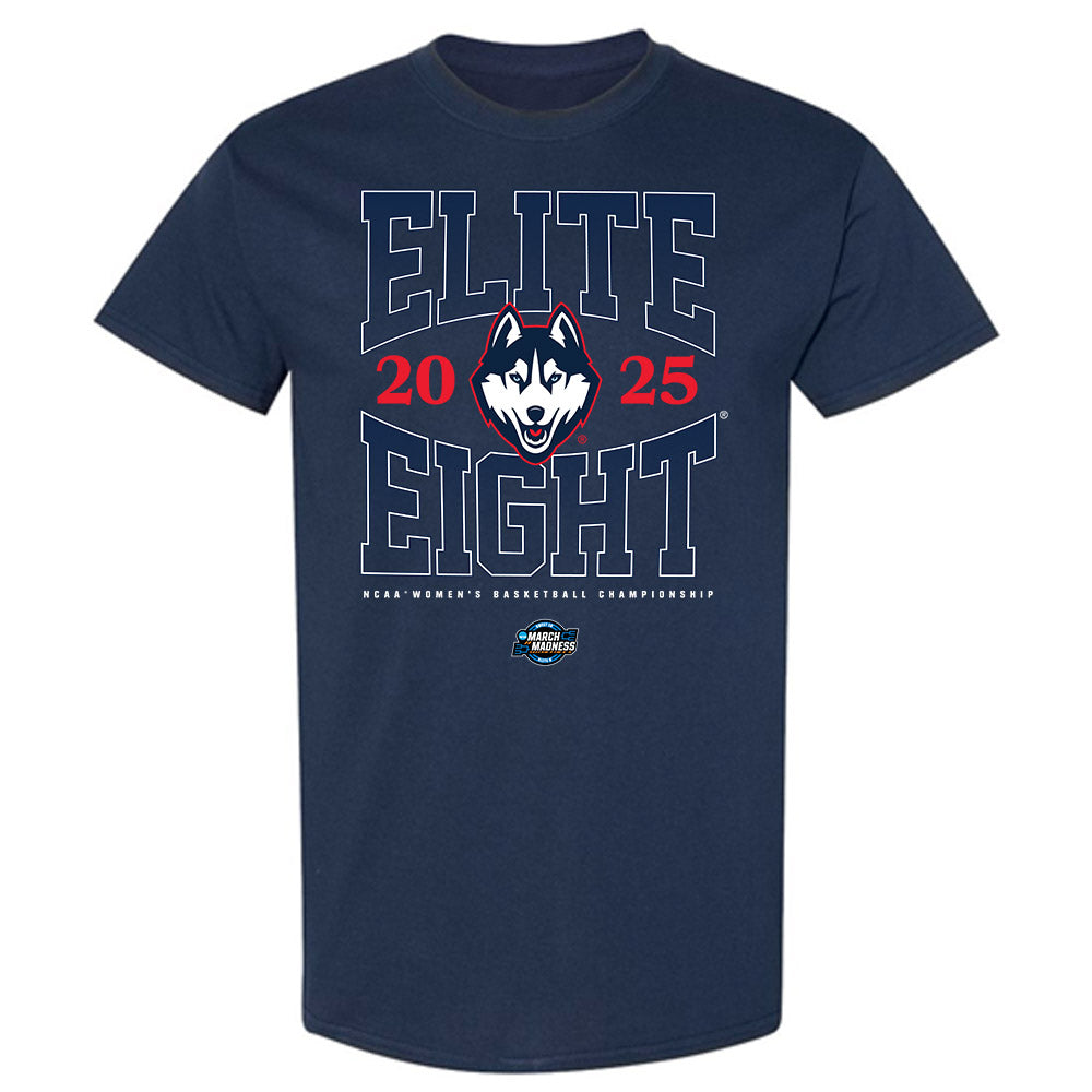 UConn - NCAA Women's Basketball : Kaylee Meza - NCAA® March Madness® 2025 Elite Eight T-Shirt-0