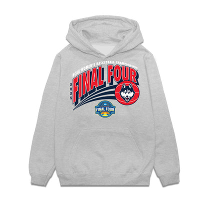 UConn - NCAA Women's Basketball : Kaylee Meza - NCAA® March Madness® 2025 Final Four Premium Hooded Sweatshirt-0