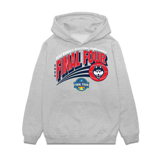 UConn - NCAA Women's Basketball : Kaylee Meza - NCAA® March Madness® 2025 Final Four Premium Hooded Sweatshirt-0