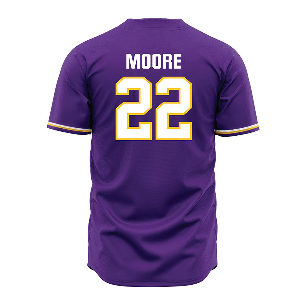 LSU - NCAA Baseball : Cooper Moore - Purple Jersey-3