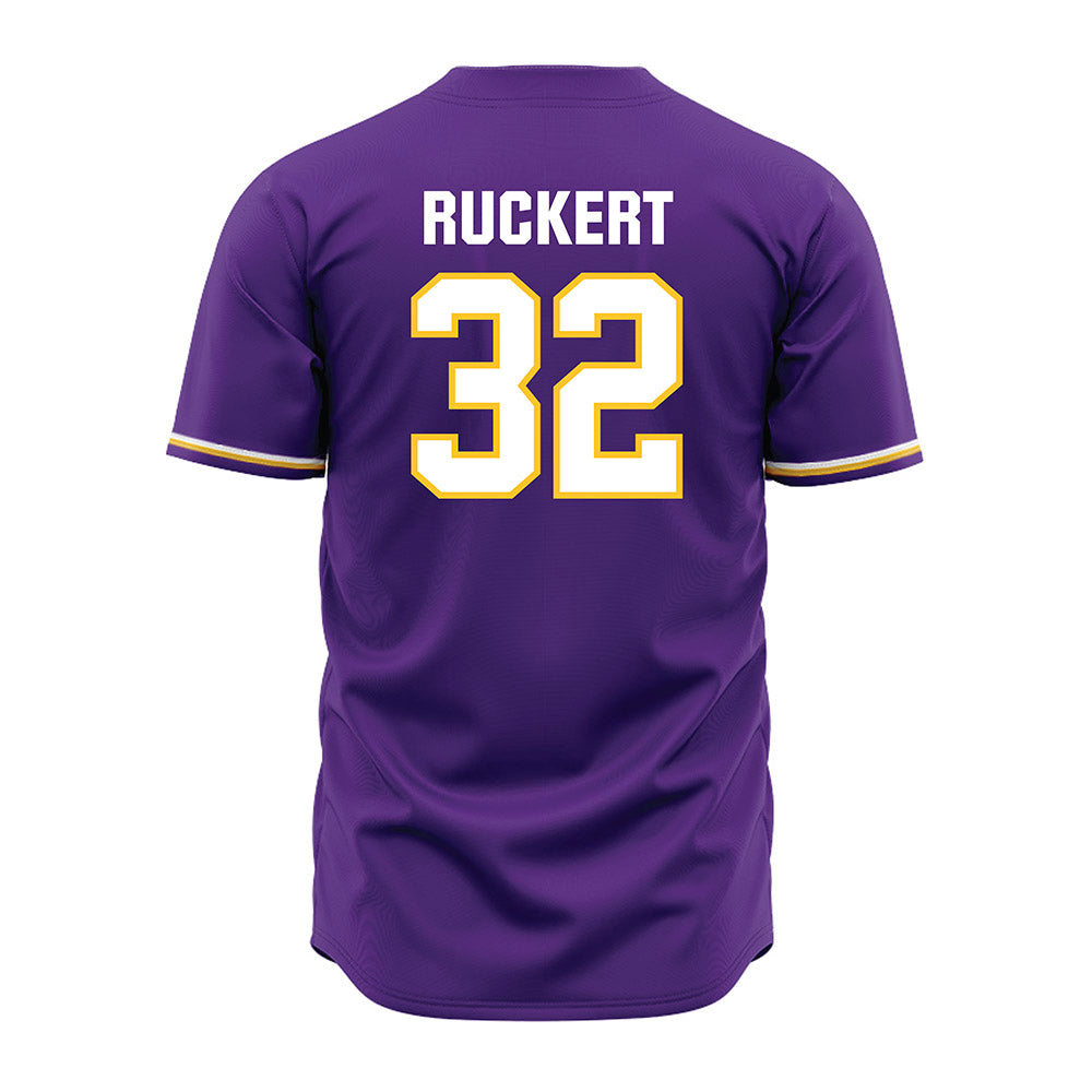 LSU - NCAA Baseball : Jack Ruckert - Purple Jersey-3