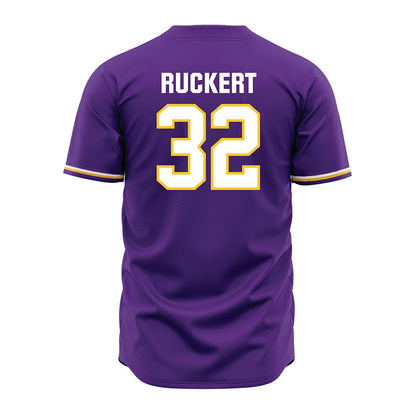 LSU - NCAA Baseball : Jack Ruckert - Purple Jersey-3