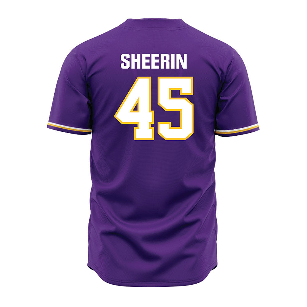 LSU - NCAA Baseball : Deven Sheerin - Purple Jersey-3