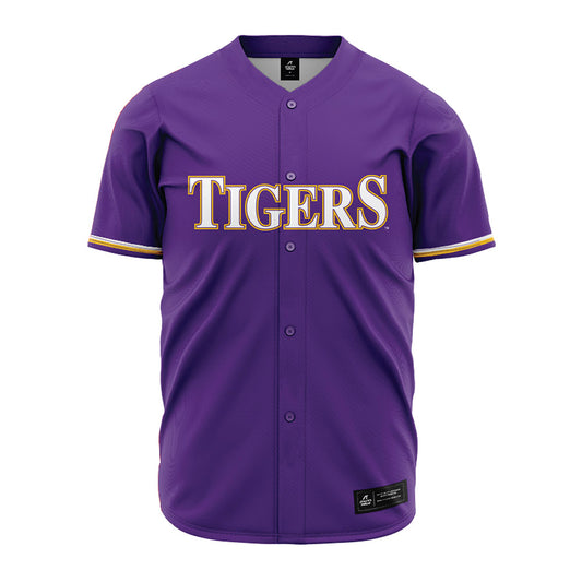 LSU - NCAA Baseball : Zion Theophilus - Purple Jersey-0