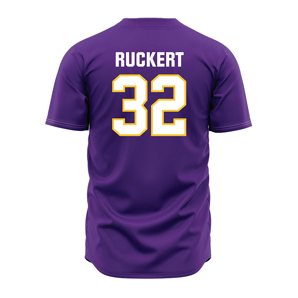 LSU - NCAA Baseball : Jack Ruckert - Purple Jersey-1