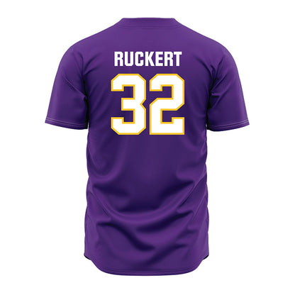 LSU - NCAA Baseball : Jack Ruckert - Purple Jersey-1