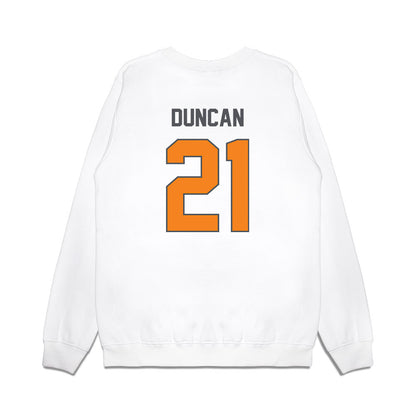 Tennessee - NCAA Men's Basketball : Campbell Duncan - Premium Crewneck Sweatshirt-1