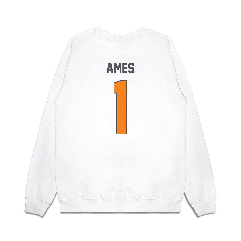 Tennessee - NCAA Men's Basketball : Darrin Ames - Premium Crewneck Sweatshirt-1