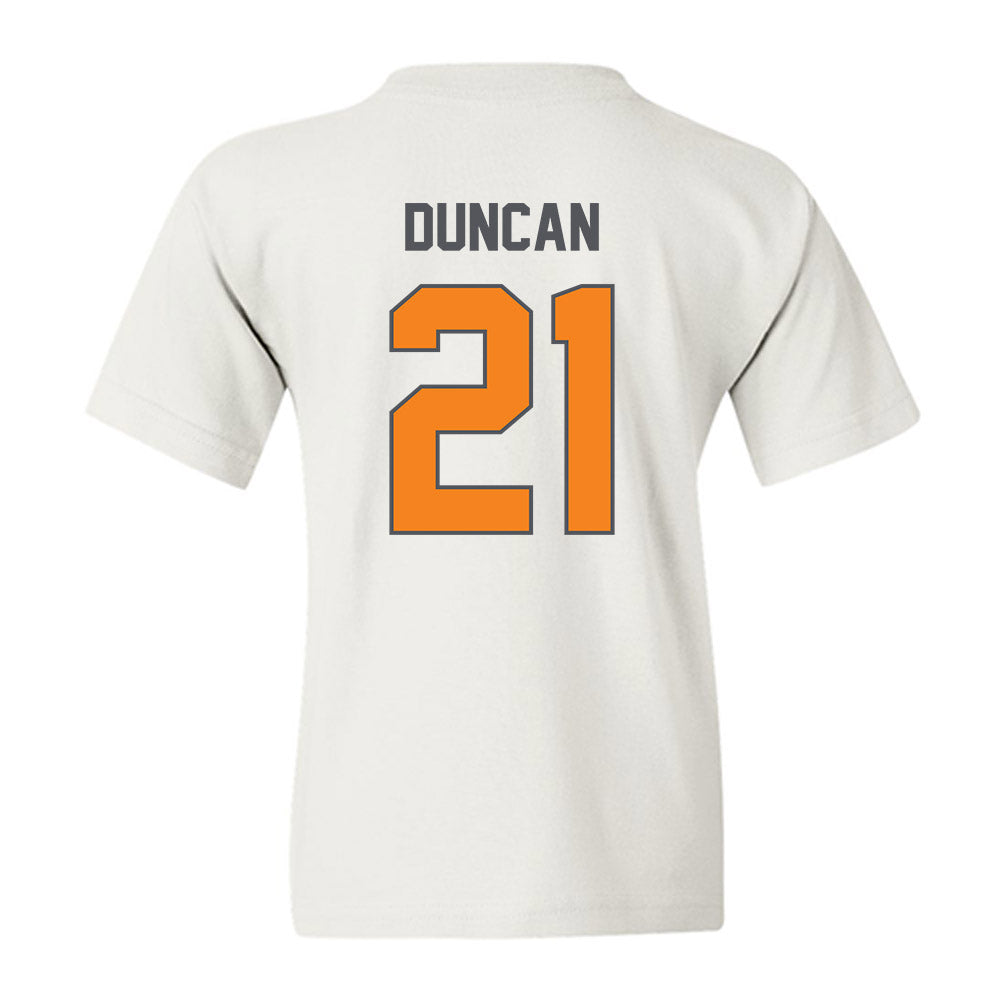 Tennessee - NCAA Men's Basketball : Campbell Duncan - Youth T-Shirt-1