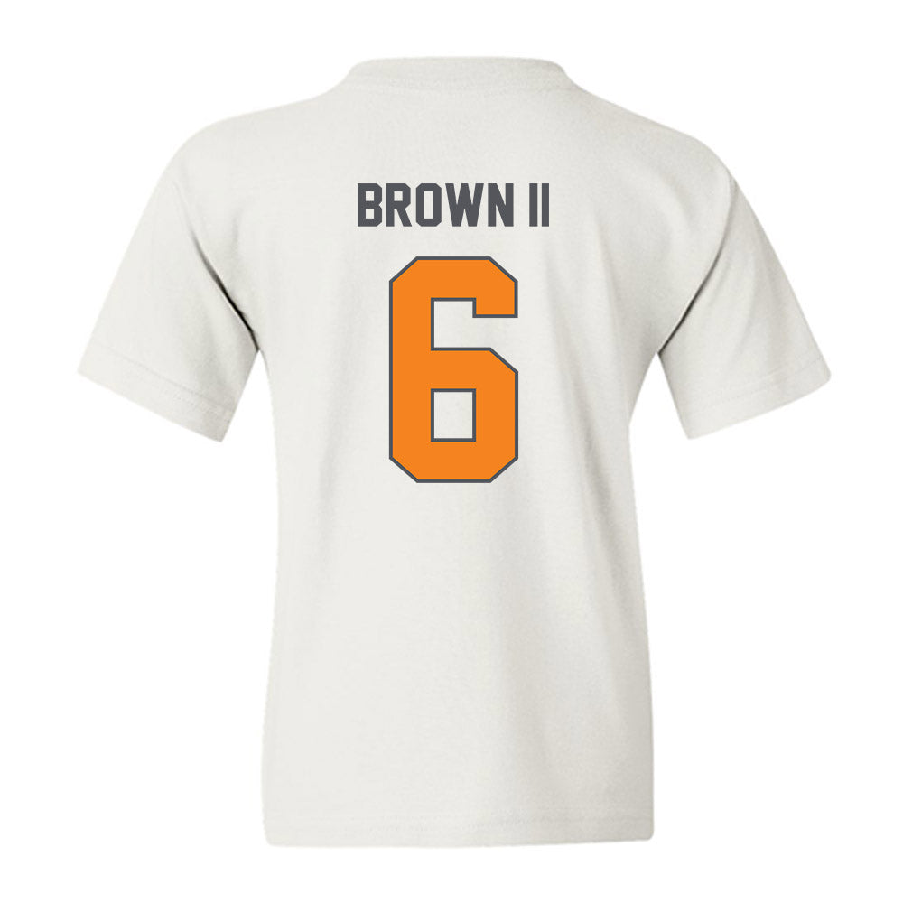 Tennessee - NCAA Men's Basketball : Dewayne Brown II - Youth T-Shirt-1